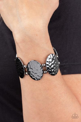 Radial Reflections Black Bracelet - SC Bling Boutique