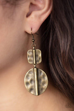 Lure Allure Brass Earring - SC Bling Boutique