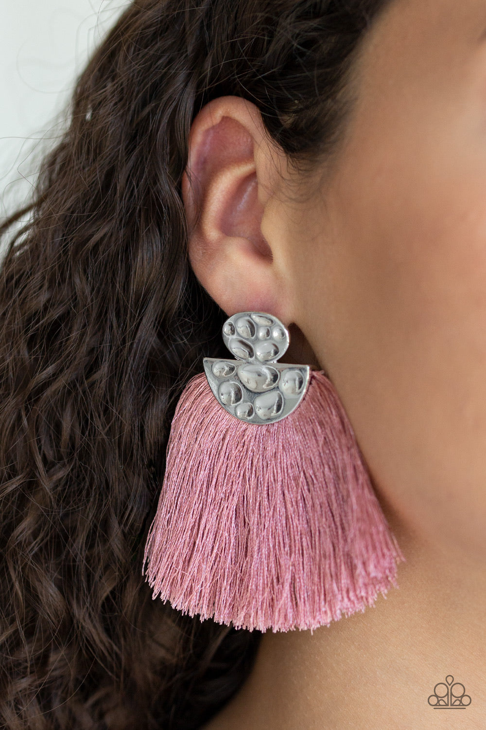 Make Some PLUME Pink Earring - SC Bling Boutique