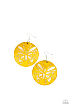 Load image into Gallery viewer, Paparazzi Bali Butterfly - Yellow earring - SC Bling Boutique