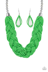 The Great Outback Green Necklace - SC Bling Boutique