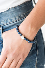 Cargar imagen en el visor de la galería, Follow My Lead Blue Bracelet - SC Bling Boutique