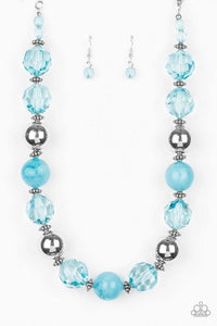 Very Voluminous Blue Necklace - SC Bling Boutique