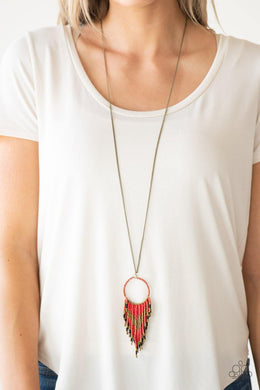 Badlands Beauty Red Necklace - SC Bling Boutique