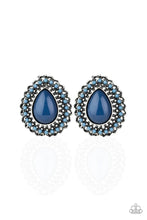 Load image into Gallery viewer, Beaded Blast Blue Post Earring - SC Bling Boutique