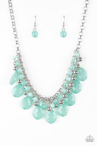 Trending Tropicana - Green Necklace - SC Bling Boutique