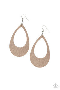 What a Natural Brown Earring - SC Bling Boutique