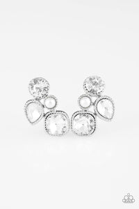 Super Superstar - White Earring - SC Bling Boutique