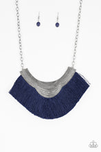 Cargar imagen en el visor de la galería, My Pharaoh Lady Blue Necklace - SC Bling Boutique