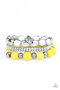 Prismatic Pop Yellow bracelet - SC Bling Boutique