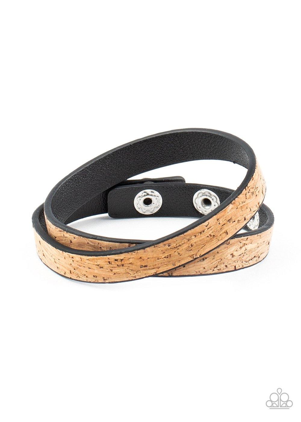 Space Warp - Brown Urban Bracelet - SC Bling Boutique