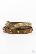 Load image into Gallery viewer, Totally Rockable - Brass Urban Bracelet - SC Bling Boutique