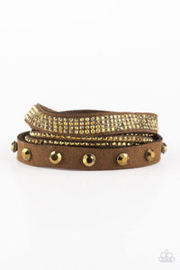 Totally Rockable - Brass Urban Bracelet - SC Bling Boutique