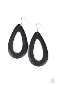 Malibu Mimosas - Black earrings - SC Bling Boutique