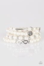 Cargar imagen en el visor de la galería, Paparazzi Limitless Luxury White bracelet - SC Bling Boutique