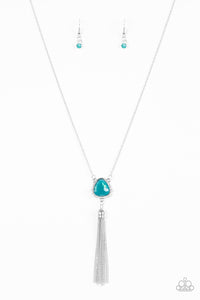 The Glow Show Blue Necklace - SC Bling Boutique