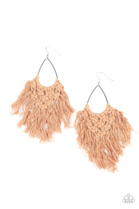 Oh MACRAME, Oh My Brown Earring - SC Bling Boutique