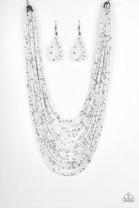 Rio Rainforest White Necklace - SC Bling Boutique