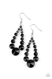 Here GLOWS Nothing - Black Earring - SC Bling Boutique