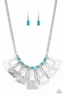 Terra Takeover - Blue Necklace - SC Bling Boutique