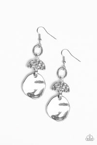 Melting Pot Silver Earring - SC Bling Boutique