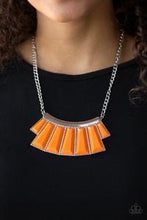 Load image into Gallery viewer, Glamour Goddess Orange Necklace - SC Bling Boutique