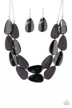 Load image into Gallery viewer, Colorfully Calming Black Necklace - SC Bling Boutique