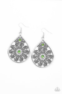 Whimsy Dreams Green Earring - SC Bling Boutique