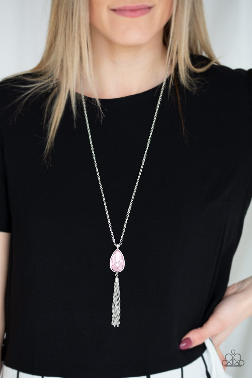 Elite Shine Pink Necklace - SC Bling Boutique