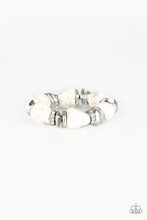 Cargar imagen en el visor de la galería, Stone Age Stunner White Bracelet - SC Bling Boutique