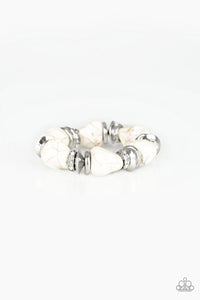 Stone Age Stunner White Bracelet - SC Bling Boutique