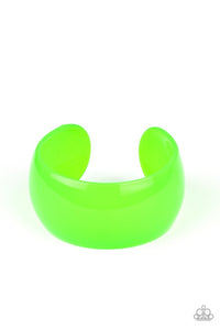 Fluent in Flamboyance Green Bracelet - SC Bling Boutique