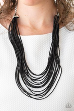 Cargar imagen en el visor de la galería, Peacefully Pacific Black Necklace - SC Bling Boutique