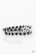 Cargar imagen en el visor de la galería, Immeasurably Infinite Black Bracelet - SC Bling Boutique