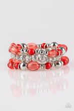 Load image into Gallery viewer, Malibu Marina Red Bracelet - SC Bling Boutique