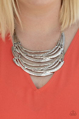 Read Between the VINES Silver Necklace - SC Bling Boutique