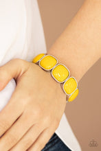 Load image into Gallery viewer, Paparazzi Vivacious Volume Yellow Bracelet - SC Bling Boutique