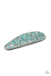 Didn’t HAIR It From Me - Green Hair Clip - SC Bling Boutique