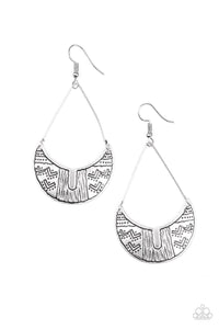 Trading Post Trending Silver Earring - SC Bling Boutique