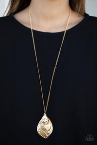 Changing Leaves Gold Necklace - SC Bling Boutique