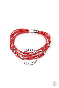 Magnetic Muse Red Bracelet - SC Bling Boutique