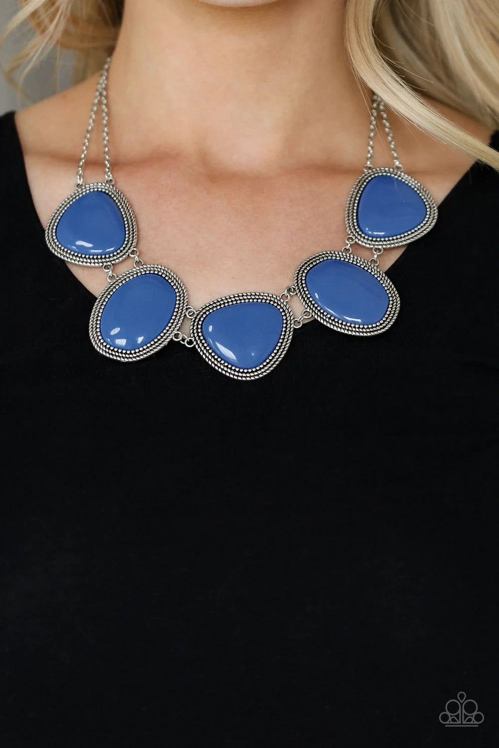 Viva La VIVID Blue Necklace - SC Bling Boutique