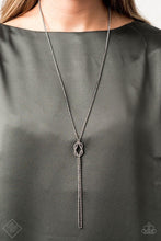 Cargar imagen en el visor de la galería, Knockout Knot Black Necklace - Fashion Fix - SC Bling Boutique