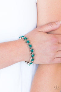 Globetrotter Goals Green Bracelet - SC Bling Boutique