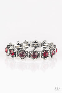 Strut Your Stuff Red Bracelet - SC Bling Boutique