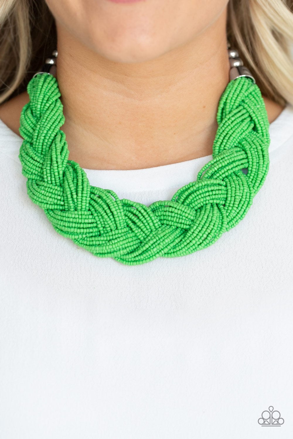 The Great Outback Green Necklace - SC Bling Boutique