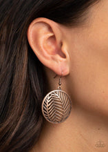 Laden Sie das Bild in den Galerie-Viewer, Palm Perfection - Copper Earring - SC Bling Boutique