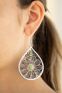 Whimsy Dreams Green Earring - SC Bling Boutique