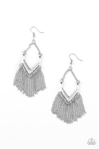 Unchained Fashion Silver Earring - SC Bling Boutique