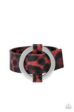 Load image into Gallery viewer, Jungle Cat Couture Red Urban Bracelet - SC Bling Boutique